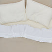 Simple Linen Flat Sheet - Ivory
