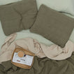 Simple Linen Flat Sheet - Sage