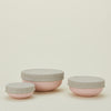 Linen Bowl Cover, Set of 3 - Natural