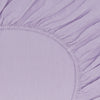 Simple Linen Fitted Sheet - Lilac