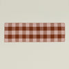 Simple Plaid Runner - Blush/Terracotta