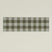 Simple Plaid Rug, 2.5' x 8' - Sage/Olive