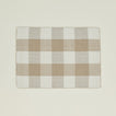 Simple Plaid Rug - Ivory/Flax