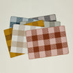 Simple Plaid Rug, 2.5' x 8' - Ivory/Flax