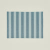 Essential Striped Placemat, Set of 4 - Sky/Peacock