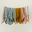 Essential Yarn Dyed Dish Towel, Set of 2 - Light Grey/Dark Grey