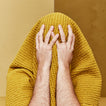 Simple Waffle Towel - Mustard