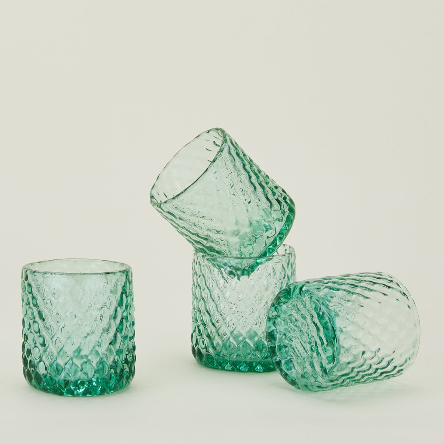 Group of four Recycled Textured Tumberl.
