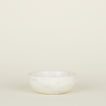 Large Simple Marble Bowl in White.