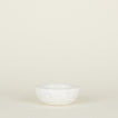 Medium Simple Marble Bowl in White.