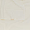 Simple Linen Flat Sheet - Ivory