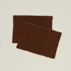 Jasper Placemat, Set of 2 - Leather Linen Wool