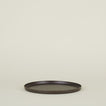Spun iron round baking tray