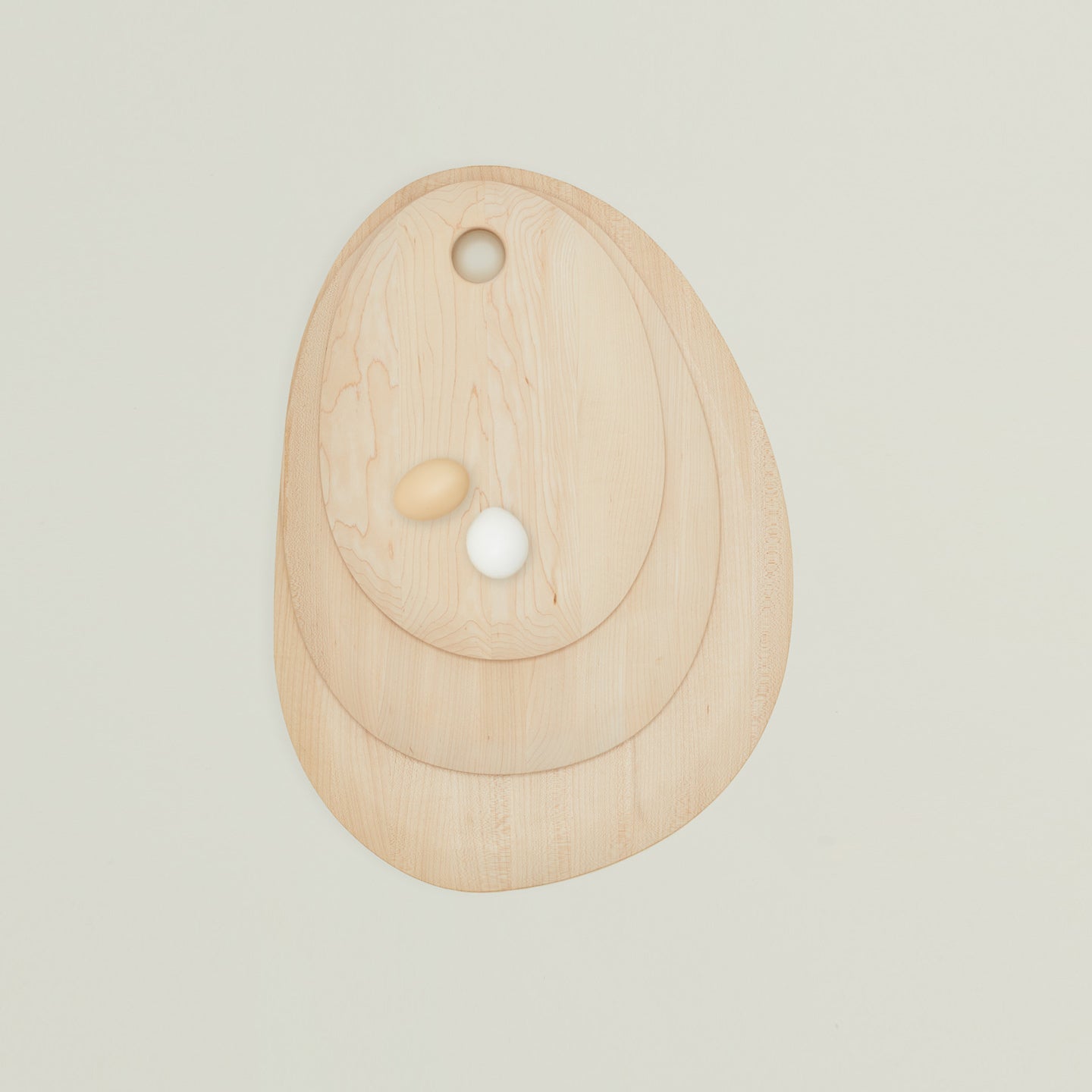 Pebble Cutting Board - Maple