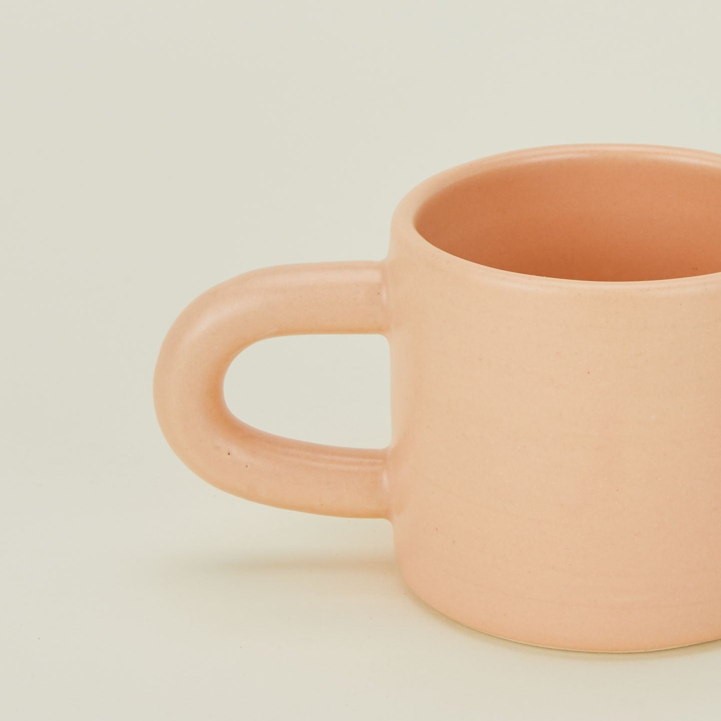 Close up of Everyday Mug in Blush.