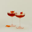 Faux Pearl Cocktail Pick in pink and pearl in drinks