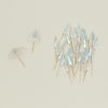 Iridescent Cocktail Umbrella, Set of 35