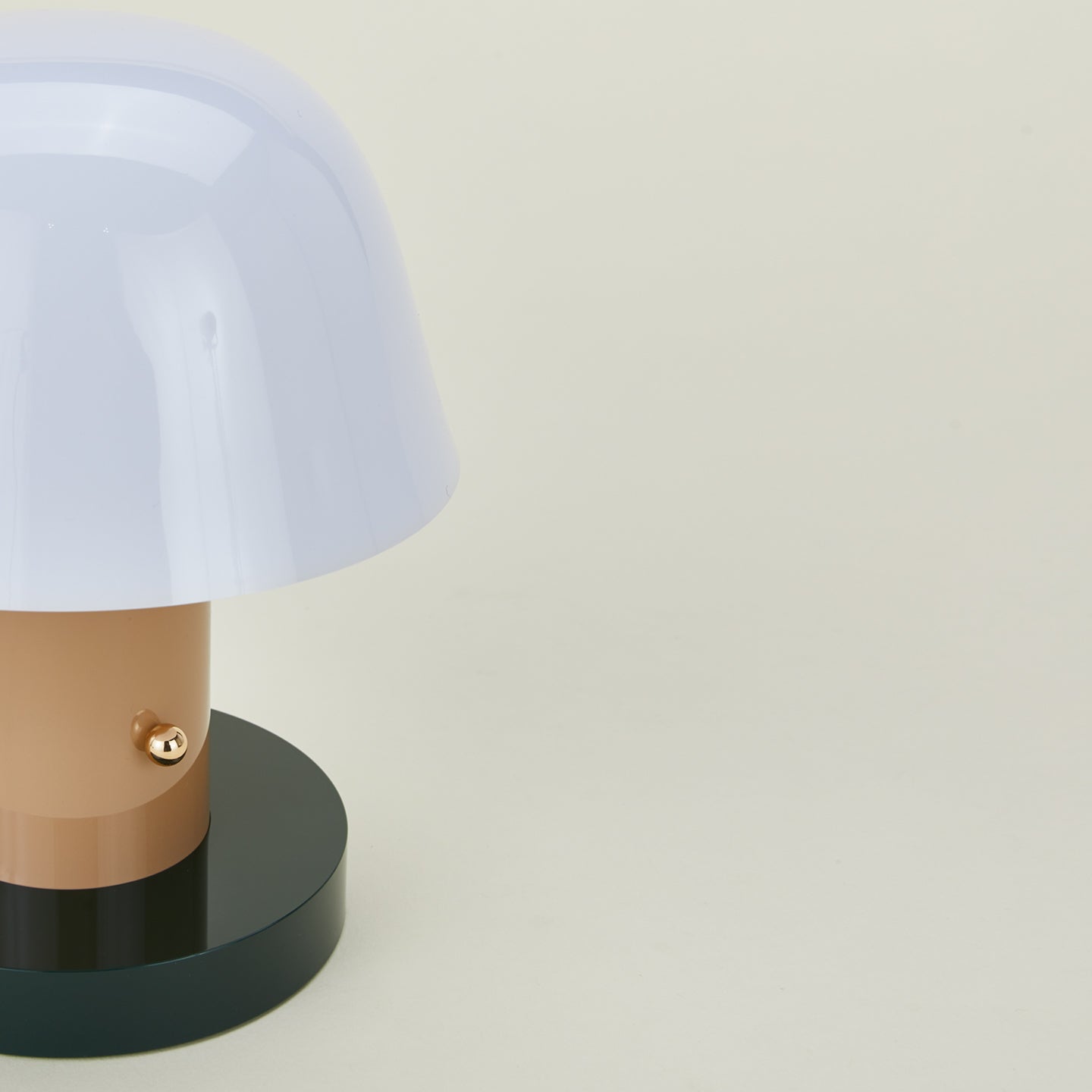 Close up view of setago lamp in natural