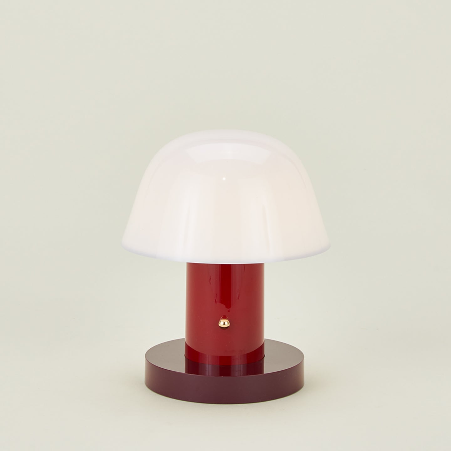 Red and plum setago rechargeable lamp