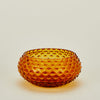 Hobnail Serving Bowl - Amber