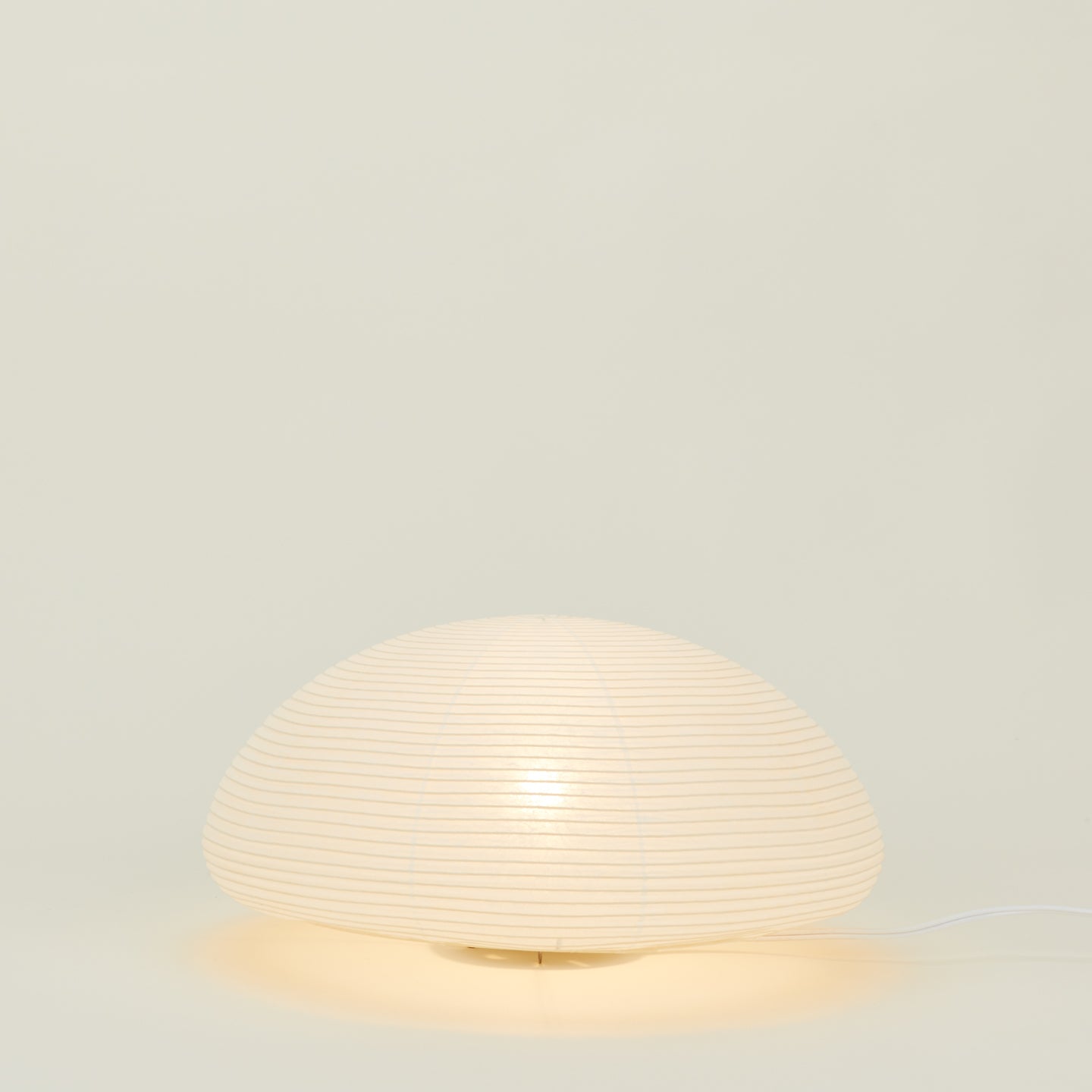 Asano paper moon saucer lamp