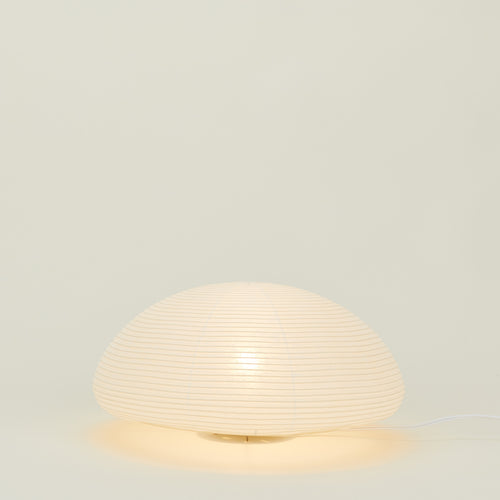 Asano paper moon saucer lamp
