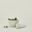 Atelier Trema mortar and pestle with parsley
