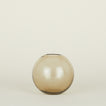Large aurora sphere vase in smoke