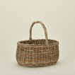 Basketly rattan market basket