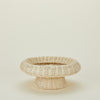 Rattan Pedestal Bowl - Natural