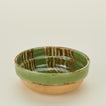 Medium marbleized glazed bowl