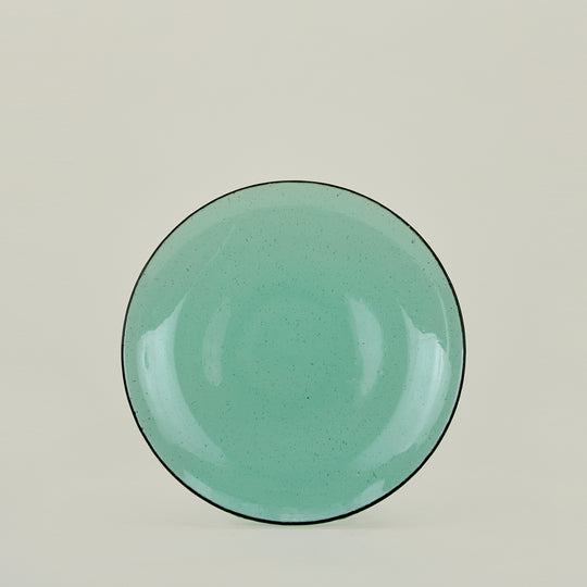 Glass Dinner Plate - Jade