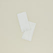 Pleated Napkins, Set of 2 - Ivory