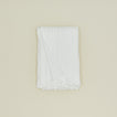 Cahaya pleated tablecloth in ivory