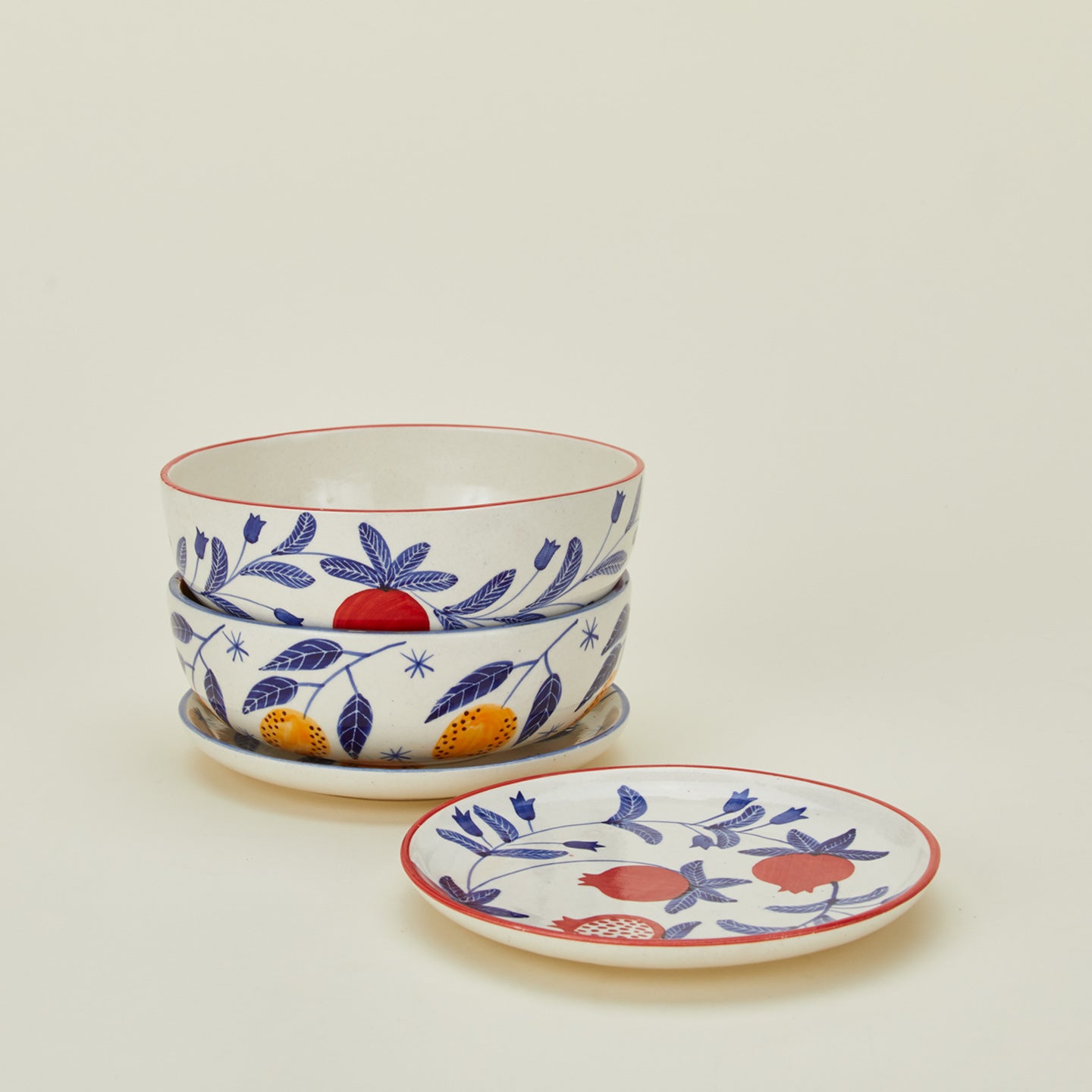 Casa Amarosa plate and bowl family