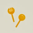 Lemon Yellow Salad Servers
