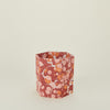 Marbleized Hexagon Wastebasket - Warm Marble
