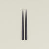 Hand Dipped Taper Set  - Charcoal