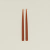 Hand Dipped Taper Set  - Rust