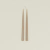 Hand Dipped Taper Set  - Taupe