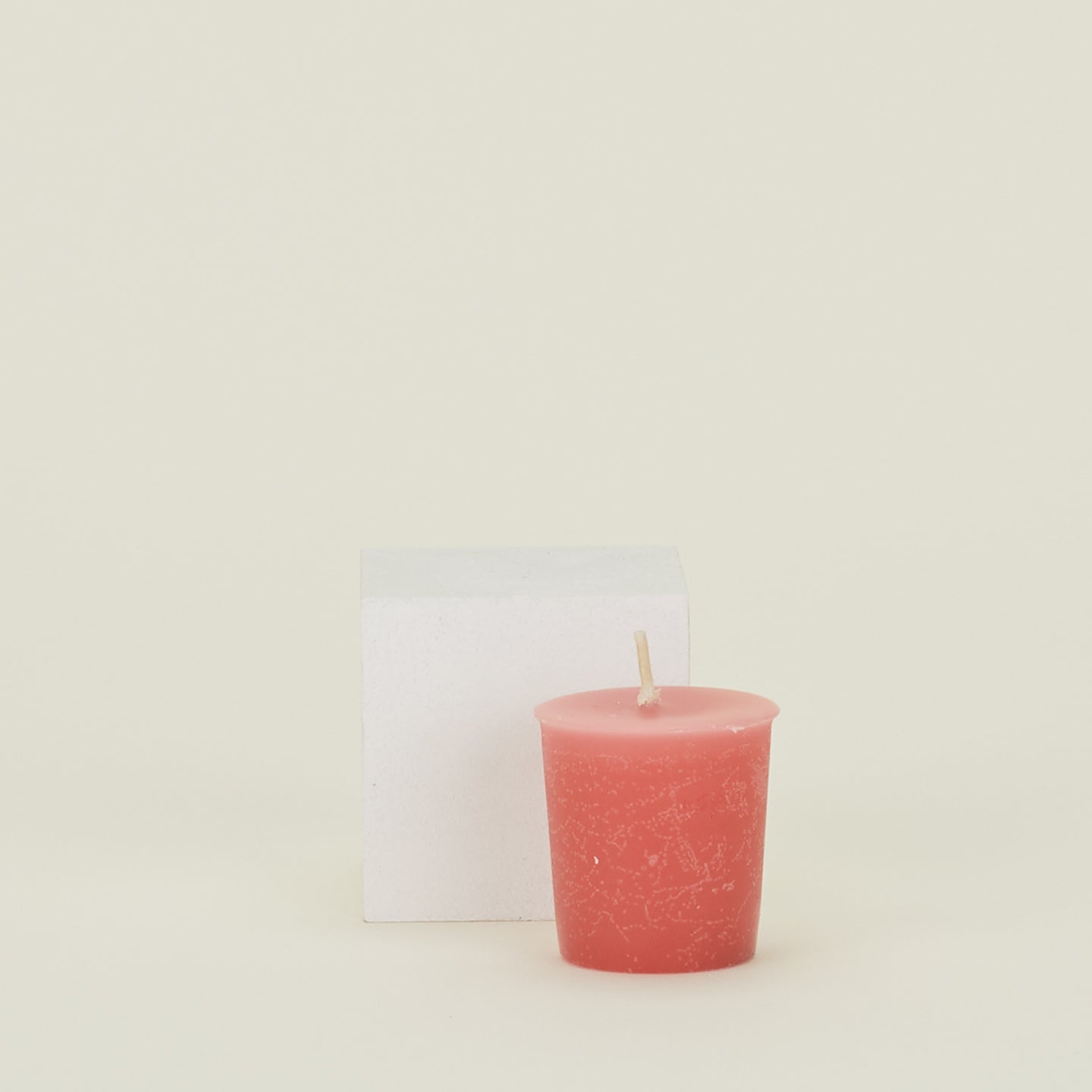 Danica votive in tea rose