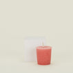 Danica votive in tea rose