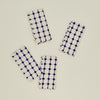 Wicker Fringed Napkin - Set of 4 - Cobalt