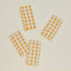 Wicker Fringed Napkin, Set of 4 - Marigold