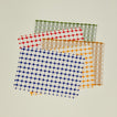Dove and Donkey placemats in various colors
