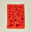 Tomato linen tea towel