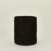 Essential Woven Wastebasket - Black
