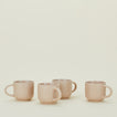 Four Essential Mugs in Blush.