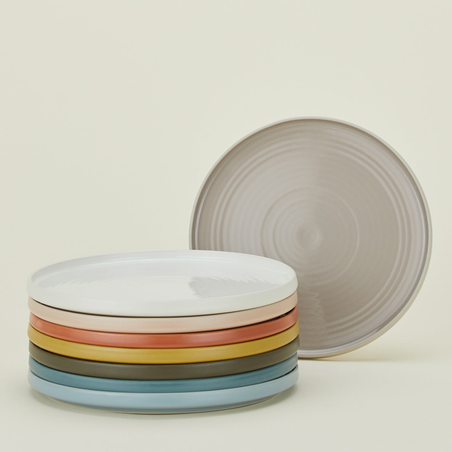 Essential Dinner Plate, Set of 4 - Mustard