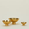 Essential Footed Bowl - Brass